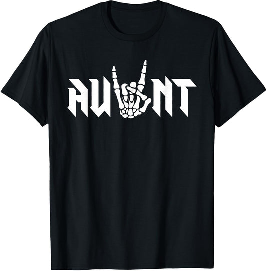 Aunt Of The Bad Two the Bone Birthday 2 Years Old Birthday T-Shirt