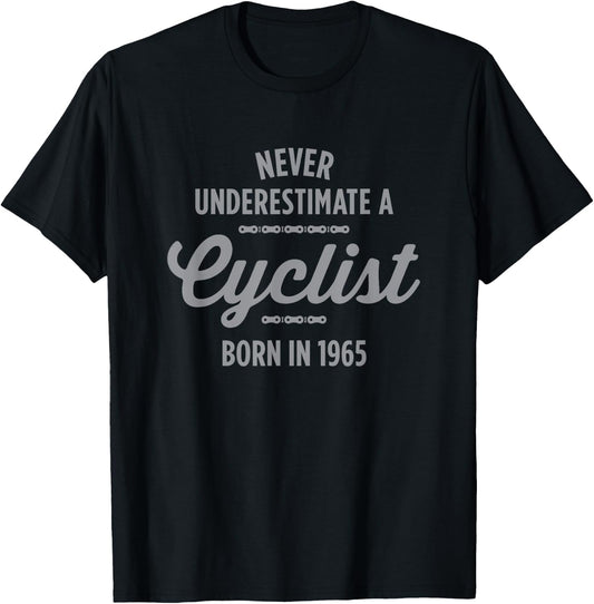 60 Year Old Cyclist Bike Rider Biking 1965 60th Birthday T-Shirt