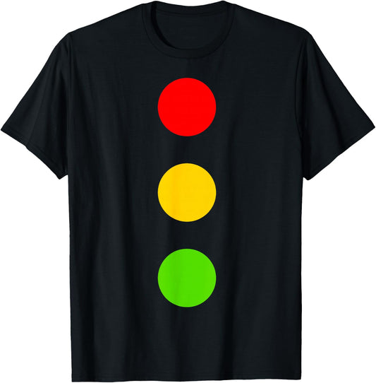 Ampel Costume Women's Men's Children's Adult Carnival , black T-Shirt