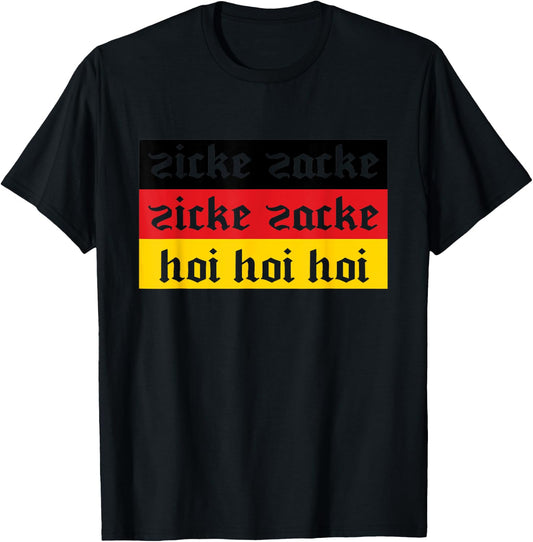 Zicke Zacke Zicke Zacke German Oktoberfest Drinking T-Shirt