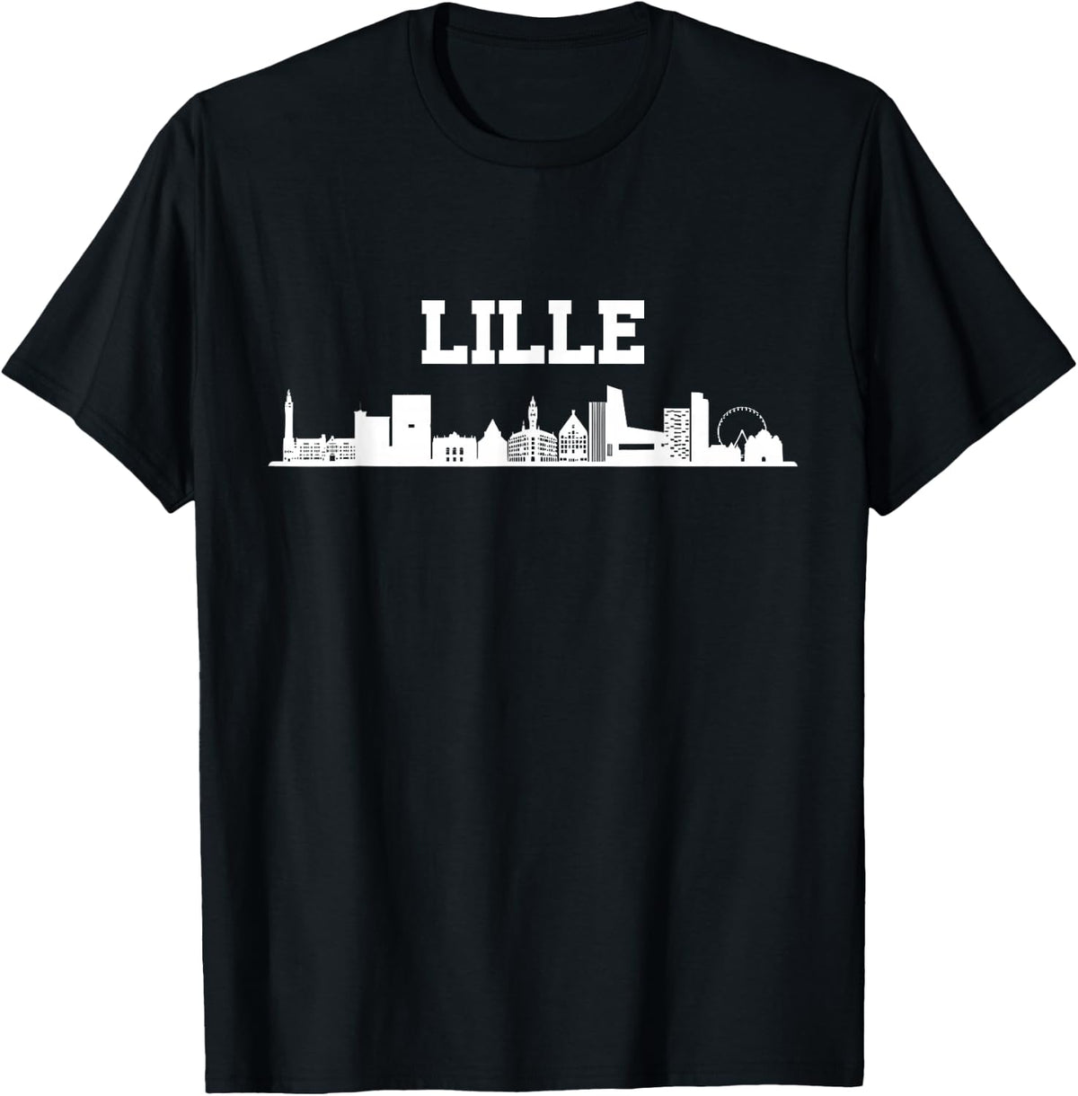 Lille France - National Day - Souvenirs de Lille , Black, S T-Shirt