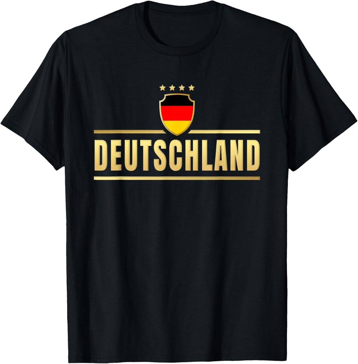 Germany Jersey Retro Boys Germany , black T-Shirt