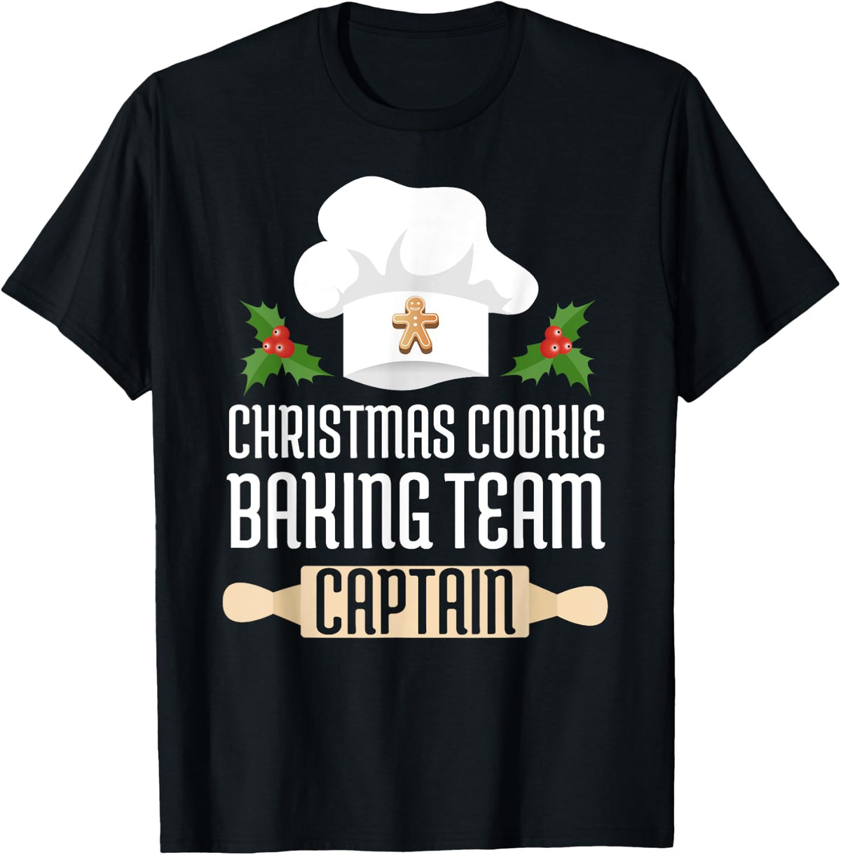Christmas Cookie Baking Team Captain T-Shirt