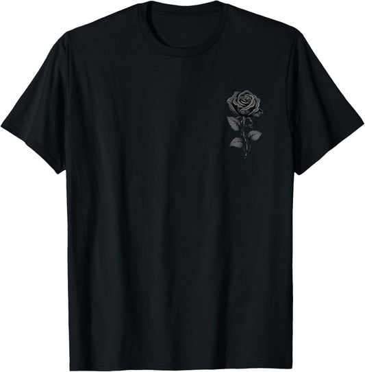 199 Flowers Black Rose Graphic , Small T-Shirt