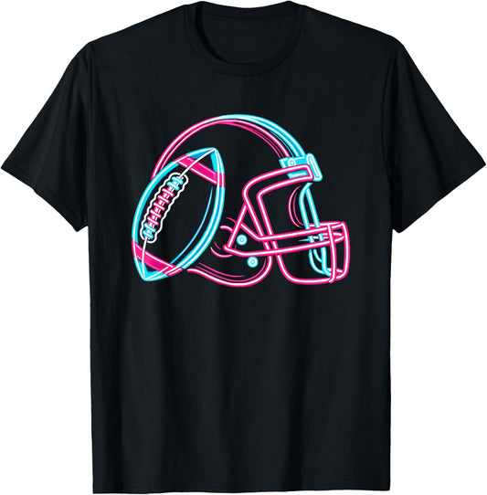 American Football Player , black T-Shirt