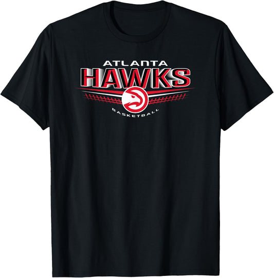 Atlanta Hawks Men's Black NBA T-Shirt