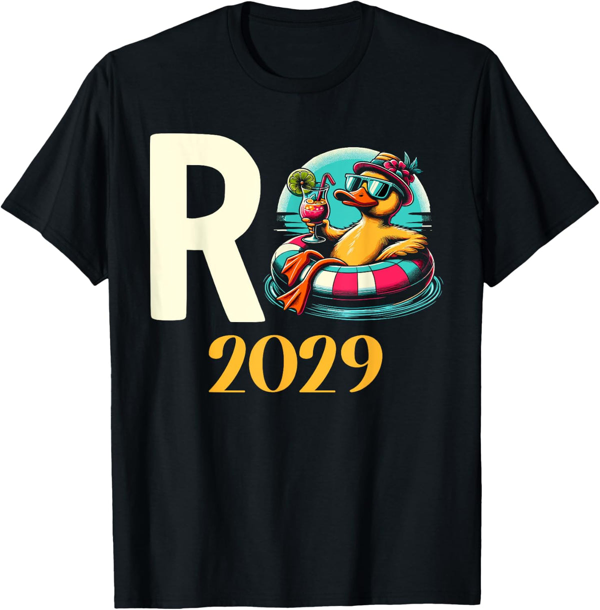 Rente 2029 R with German Text, black T-Shirt