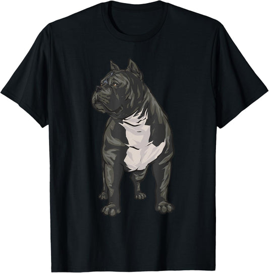 American Bully Dog XL American Bully , black T-Shirt