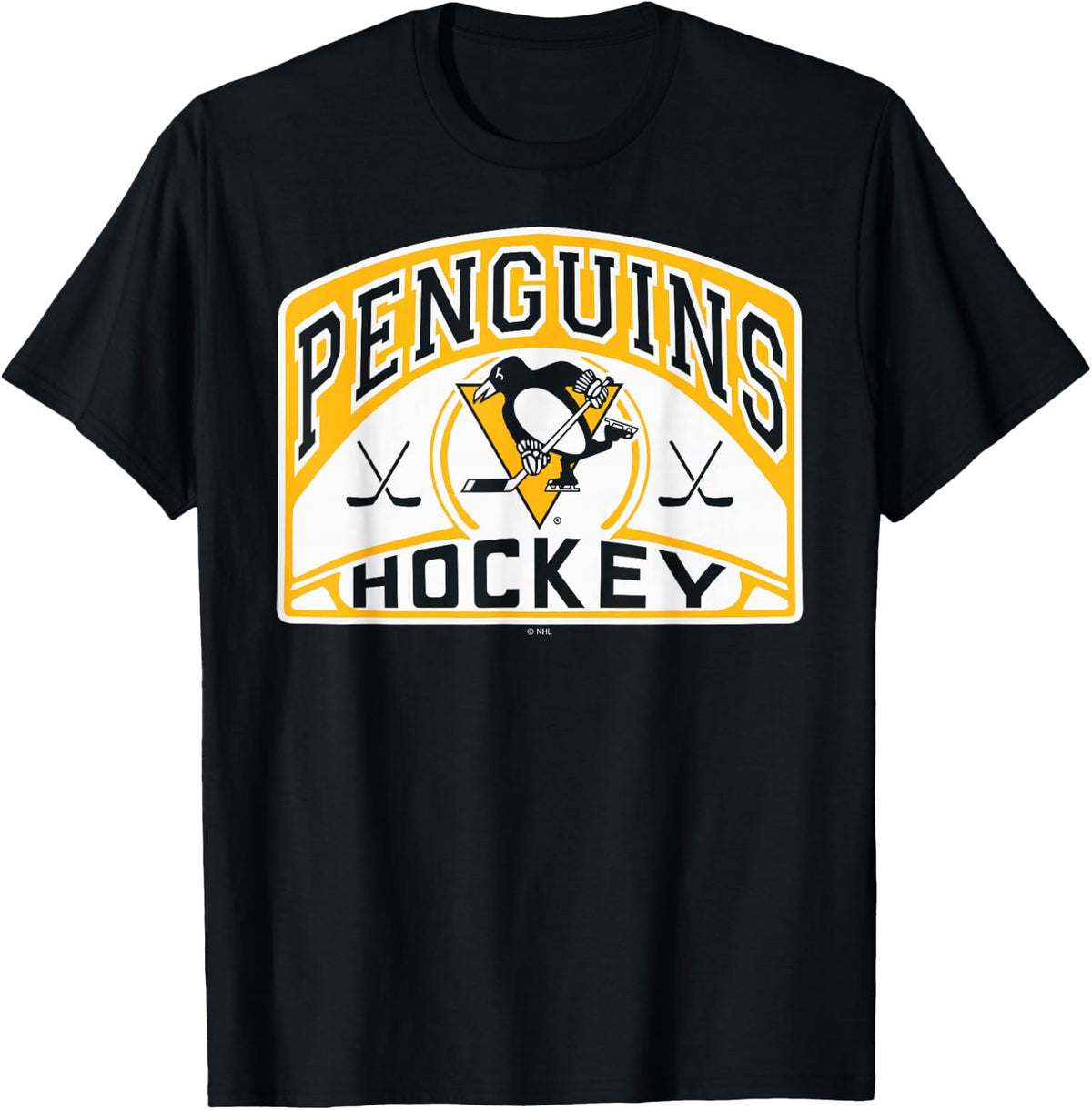 Pittsburgh Penguins Glide Black Officially Licensed T-Shirt