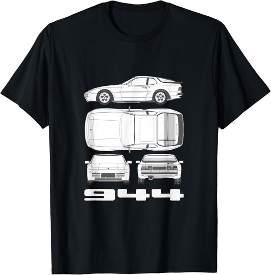 944 Graphic Premium , black T-Shirt