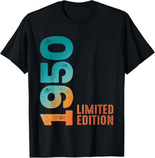 Birthday 1950 Limited Edition 1950 T-Shirt