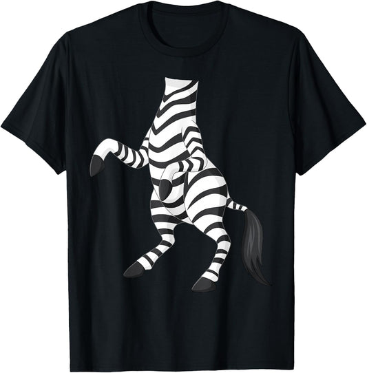 Zebra Zebra Costume Shirt , black T-Shirt