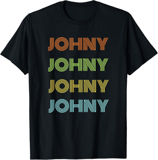 best Johnny of all time , Black, S T-Shirt