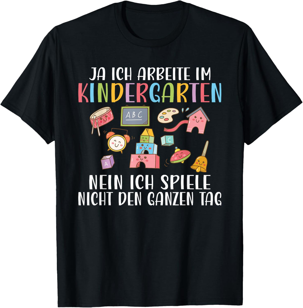 Educational , black T-Shirt