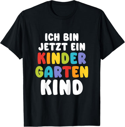 Childrens First Day Start 1st Nursery Day, black T-Shirt