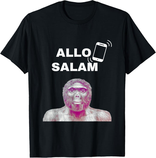 ALLO Salam Basem Sign Meme , Black, S T-Shirt