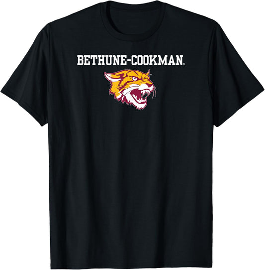 Bethune–Cookman Wildcats Icon Black Officially Licensed T-Shirt