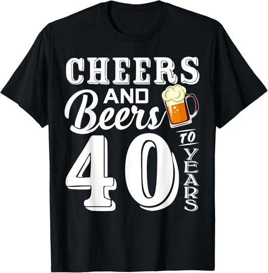 40th Birthday 1984 40th Anniversary Beer Lover T-Shirt