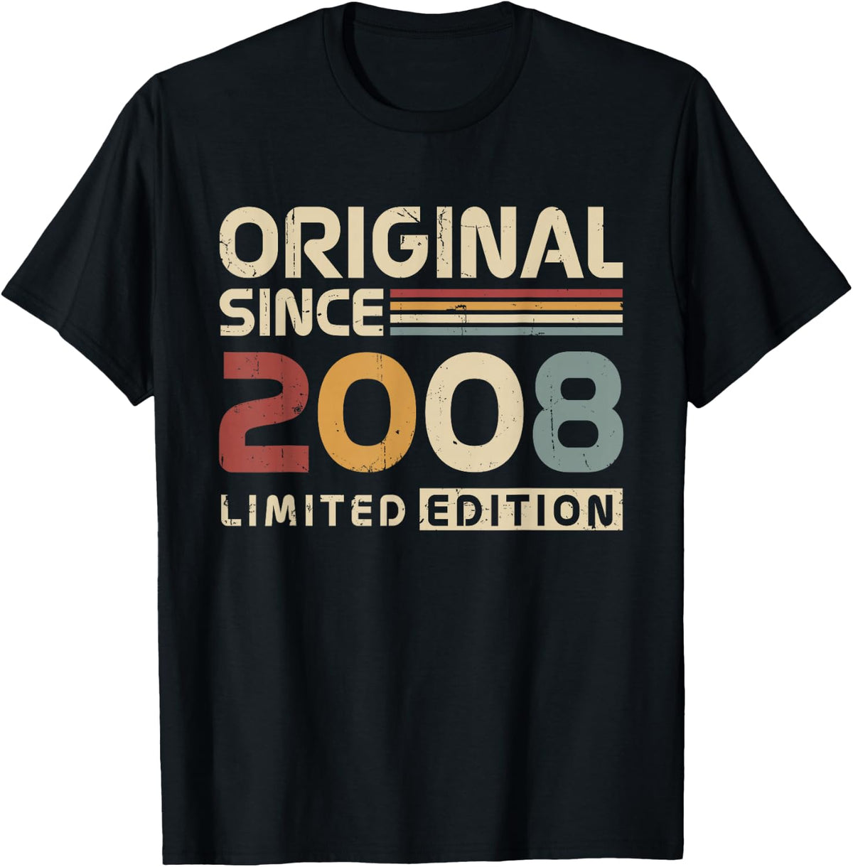 Original 2008 Birthday Gift 18 Years for Boys Girls T-Shirt