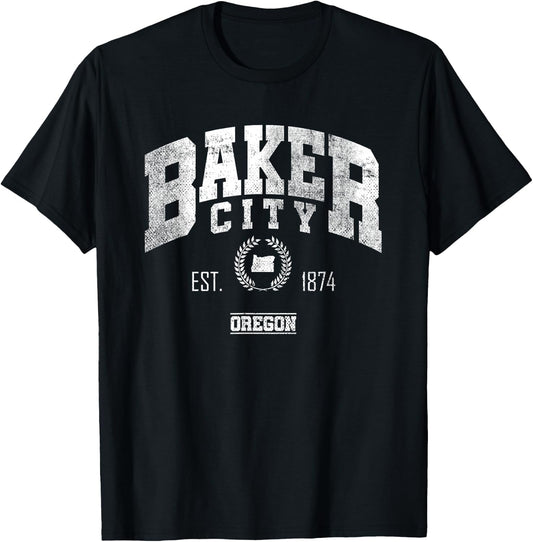 Baker City OR | Oregon | Vintage Throwback T-Shirt