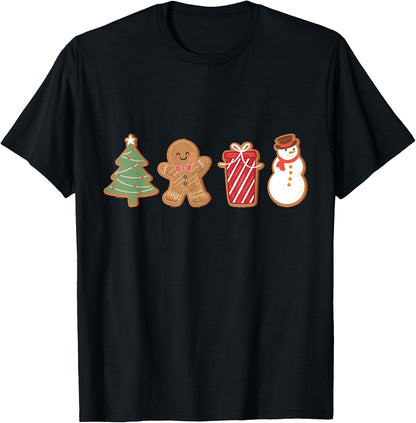 Merry Christmas Cookies Gingerbread Cookies Xmas Men T-Shirt