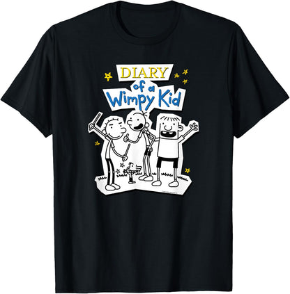 Diary of a Wimpy Kid Wimpy Kid Group , black T-Shirt