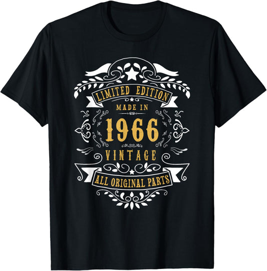 59th Birthday Women 59 Years old Men Born 1966 59 Birthday T-Shirt