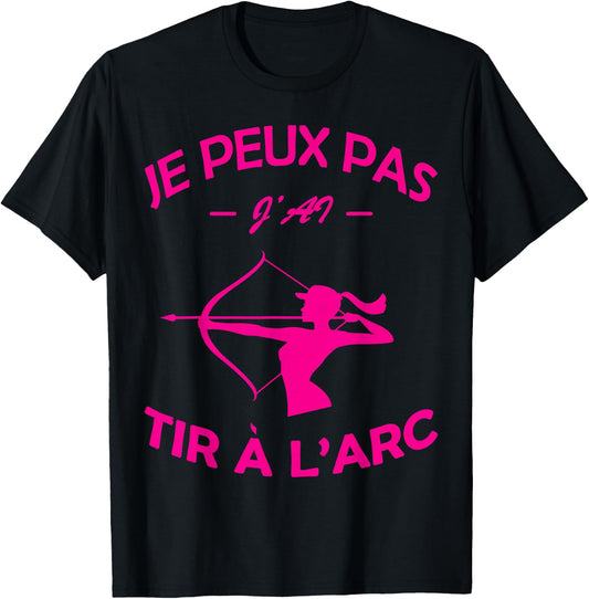 Archery Archer Bow Archer Shooter Humor 2025 , Black, S T-Shirt