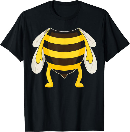Bee Costume for Carnival and Fancy Dress , black T-Shirt