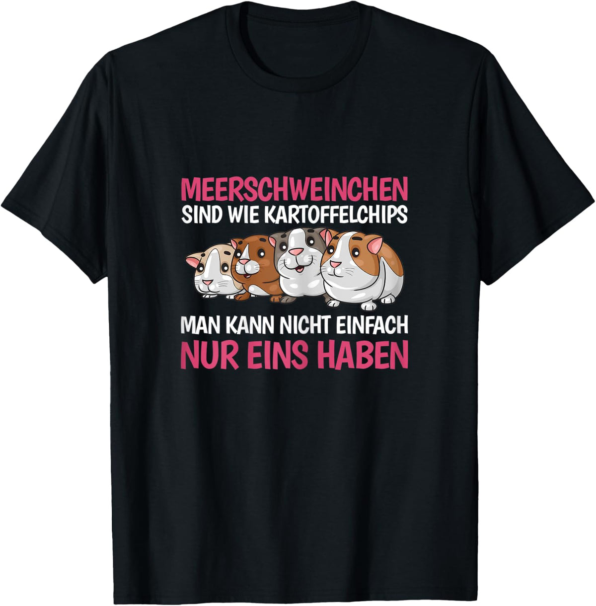Women's with German Text Guinea Pigs T-Shirt