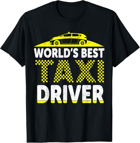 World's Best Taxi Driver , black, s T-Shirt