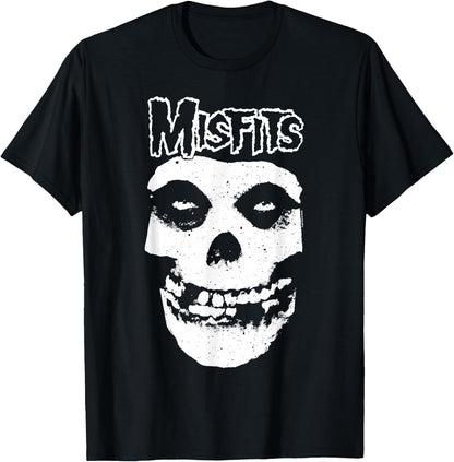 Misfits - Misfit Skull Logo , black T-Shirt