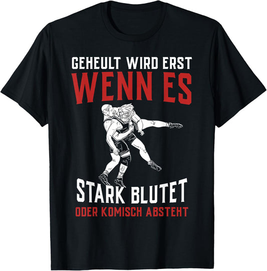 Wrestling Gift Men's Children's Wrestler Wrestler Ringer , black T-Shirt