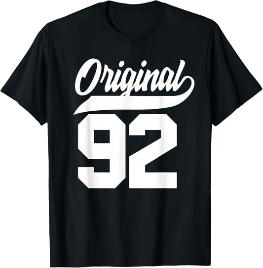 33rd Birthday Gift Man Woman Original Vintage 1992 T-Shirt