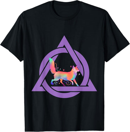 Therian Wear Delta Fox , Black, S T-Shirt