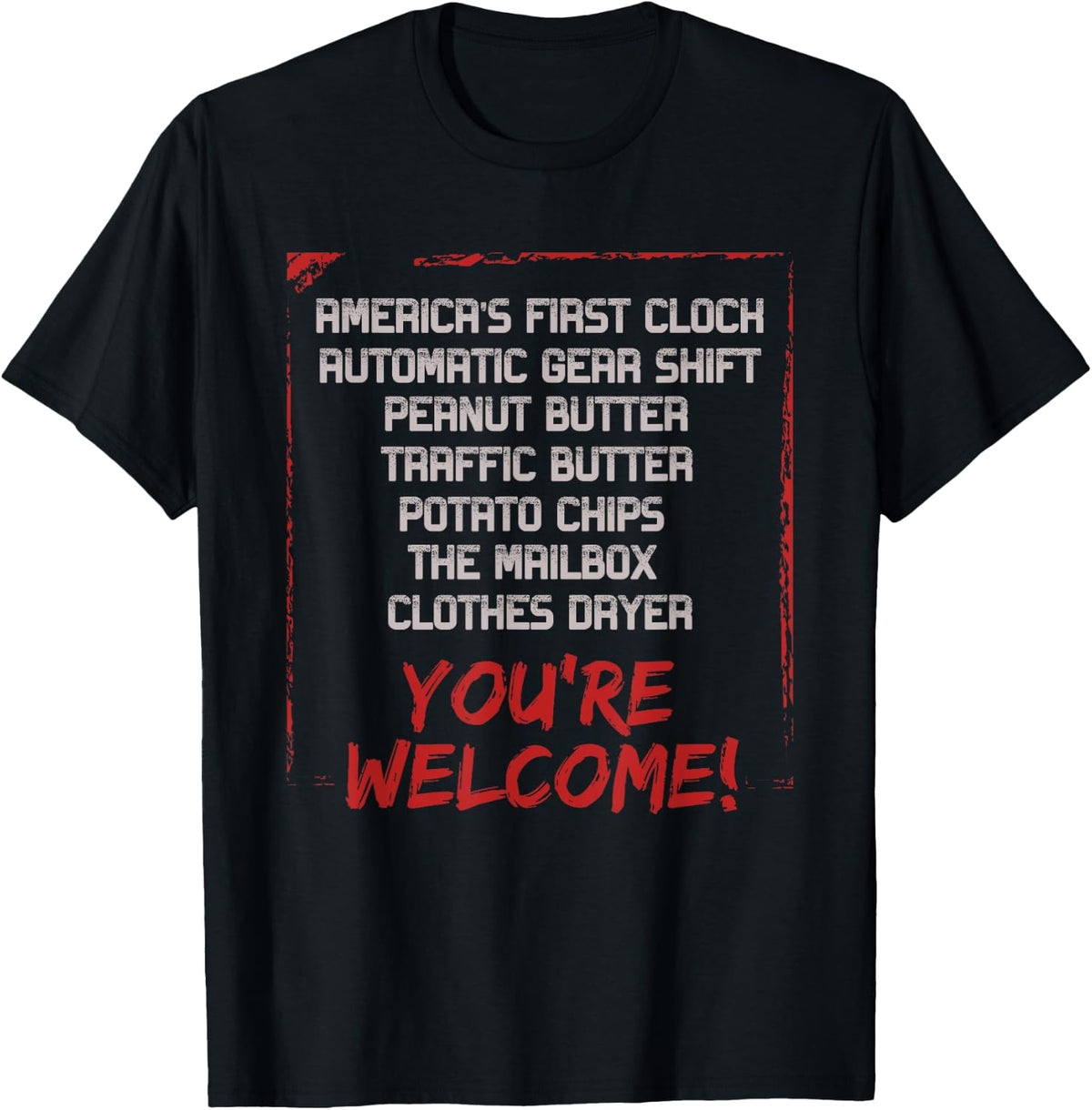 Youre Welcome Black History Month Pride African Inventors T-Shirt