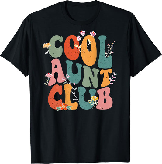 aunties club cool , Black, S T-Shirt