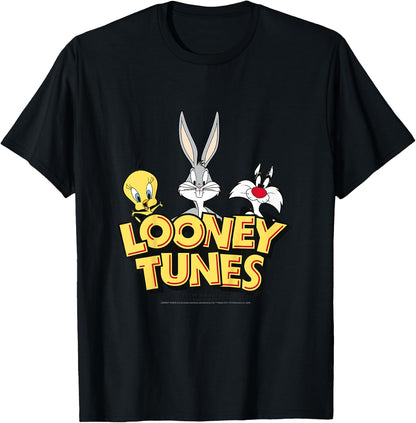 Kids Looney Tunes Group Camiseta , Black, 2 T-Shirt