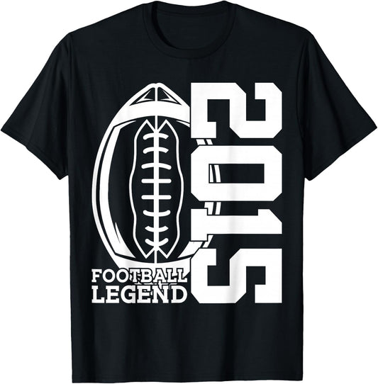 11 Years Football Legend 2015 11th Birthday T-Shirt