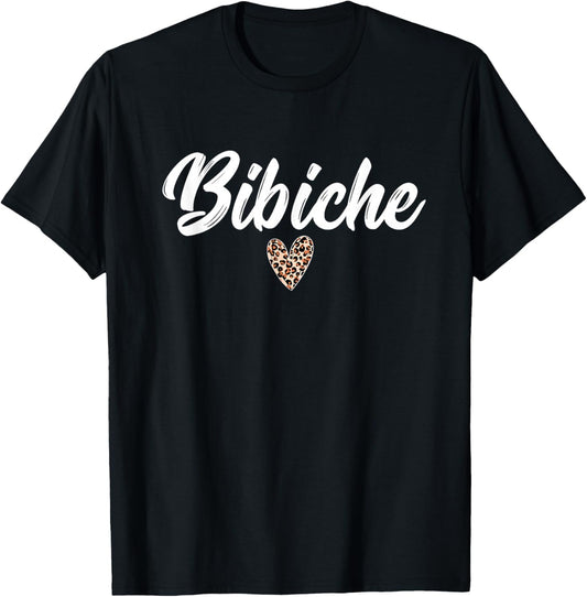 Bibiche nickname gift girl woman valentines , Black, S T-Shirt