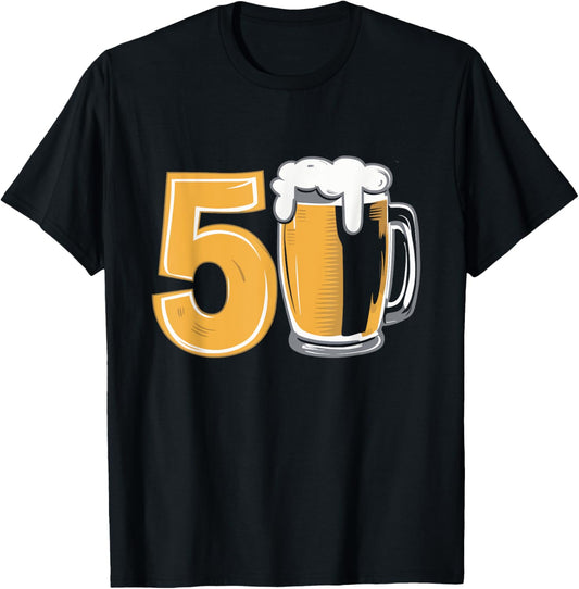 Beer Humor for your 50th Birthday T-Shirt