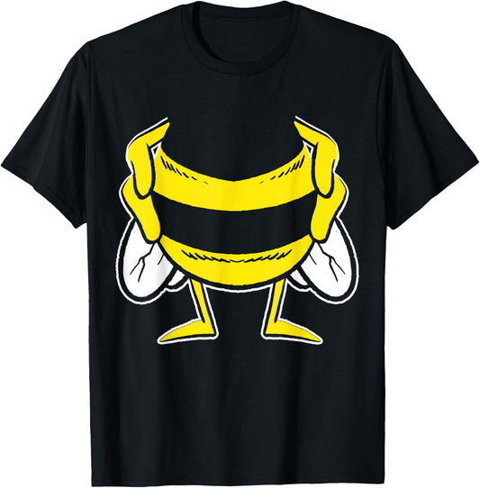 Bee Costume Carnival Bee Costume Gift , black T-Shirt