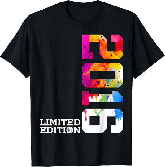 8 YEARS 8TH BIRTHDAY LIMITED EDITION 2016 , black T-Shirt