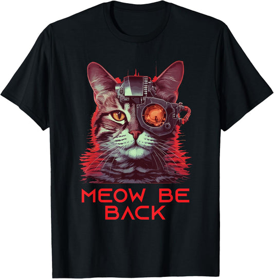 90s Movie Cat Mom Cat Dad Gifts Men Kids Women Pun Funny Cat T-Shirt