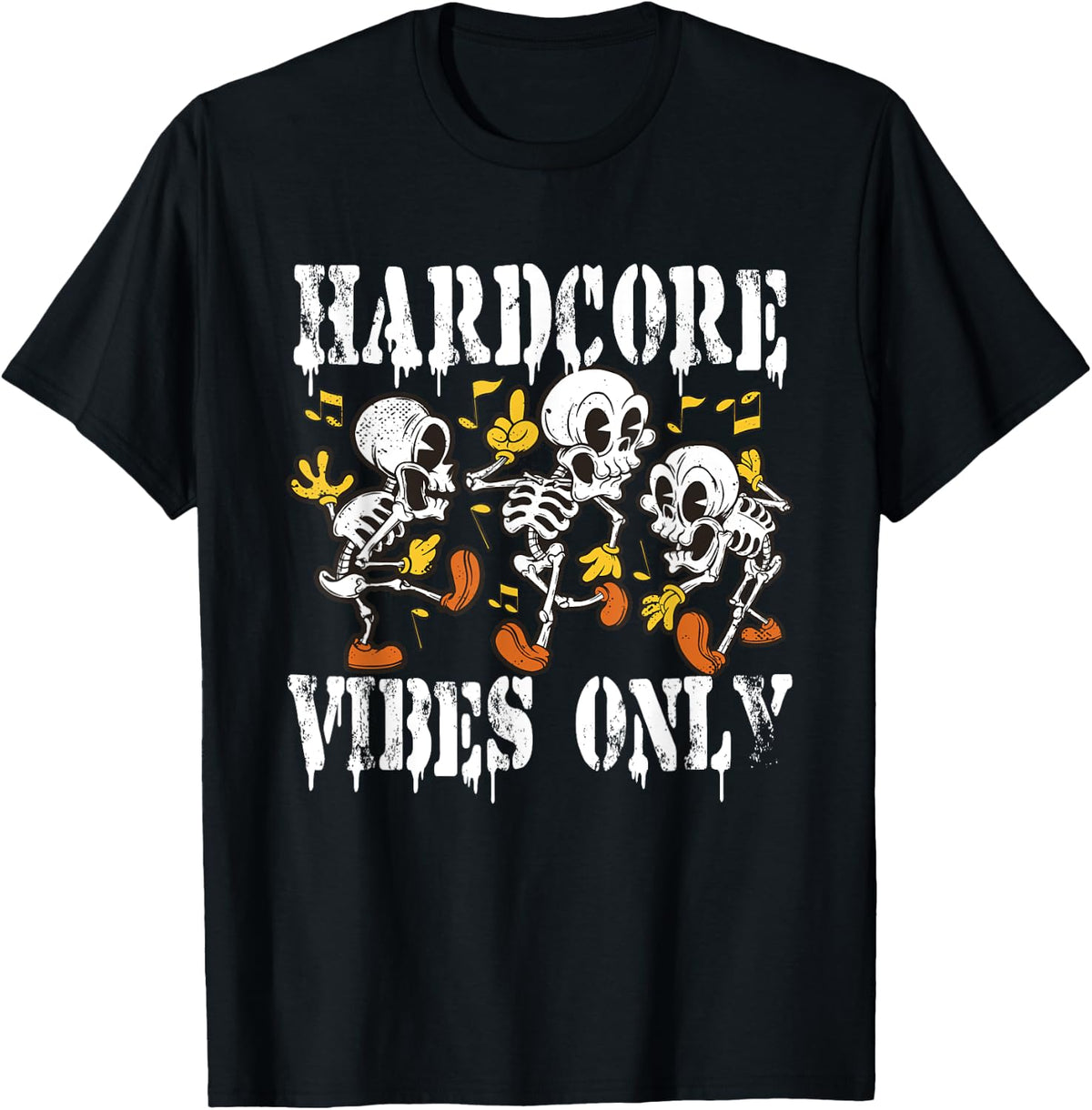 Hardcore Merch Rave Outfit Techno - Speedcore, Gabber , Black, S T-Shirt