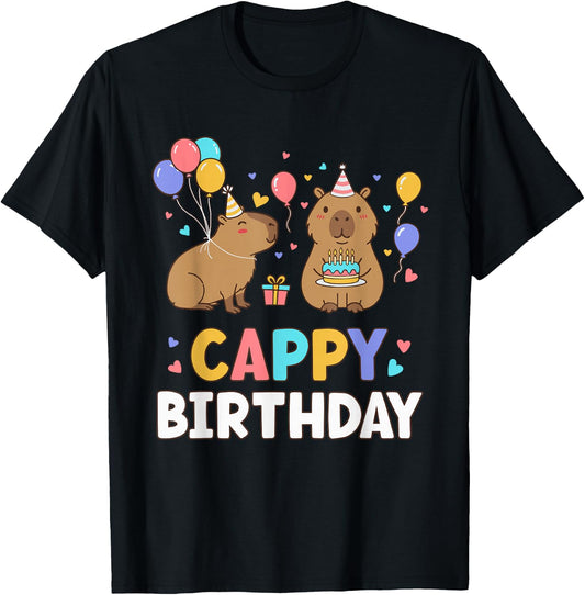 Alles Gute zum Geburtstag Capybara Kids Happy Birthday M?dchen Junge Bday T-Shirt