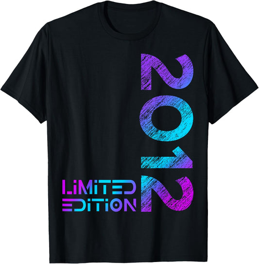 14th Birthday Limited Edition Vintage 2012 Boy Girl T-Shirt