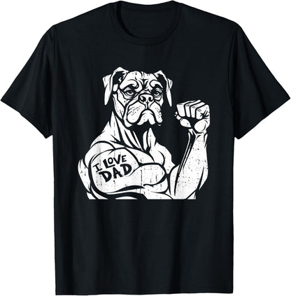 Boxer Dog Breed - Four-legged German Boxer T-Shirt