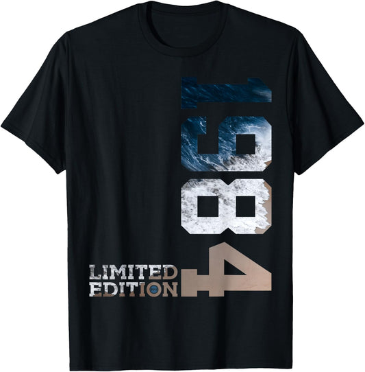 40TH BIRTHDAY LIMITED EDITION 1984 , black T-Shirt