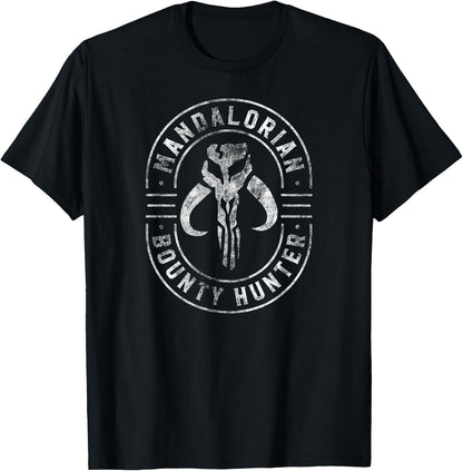 Star Wars Mandalorian Emblem , black T-Shirt
